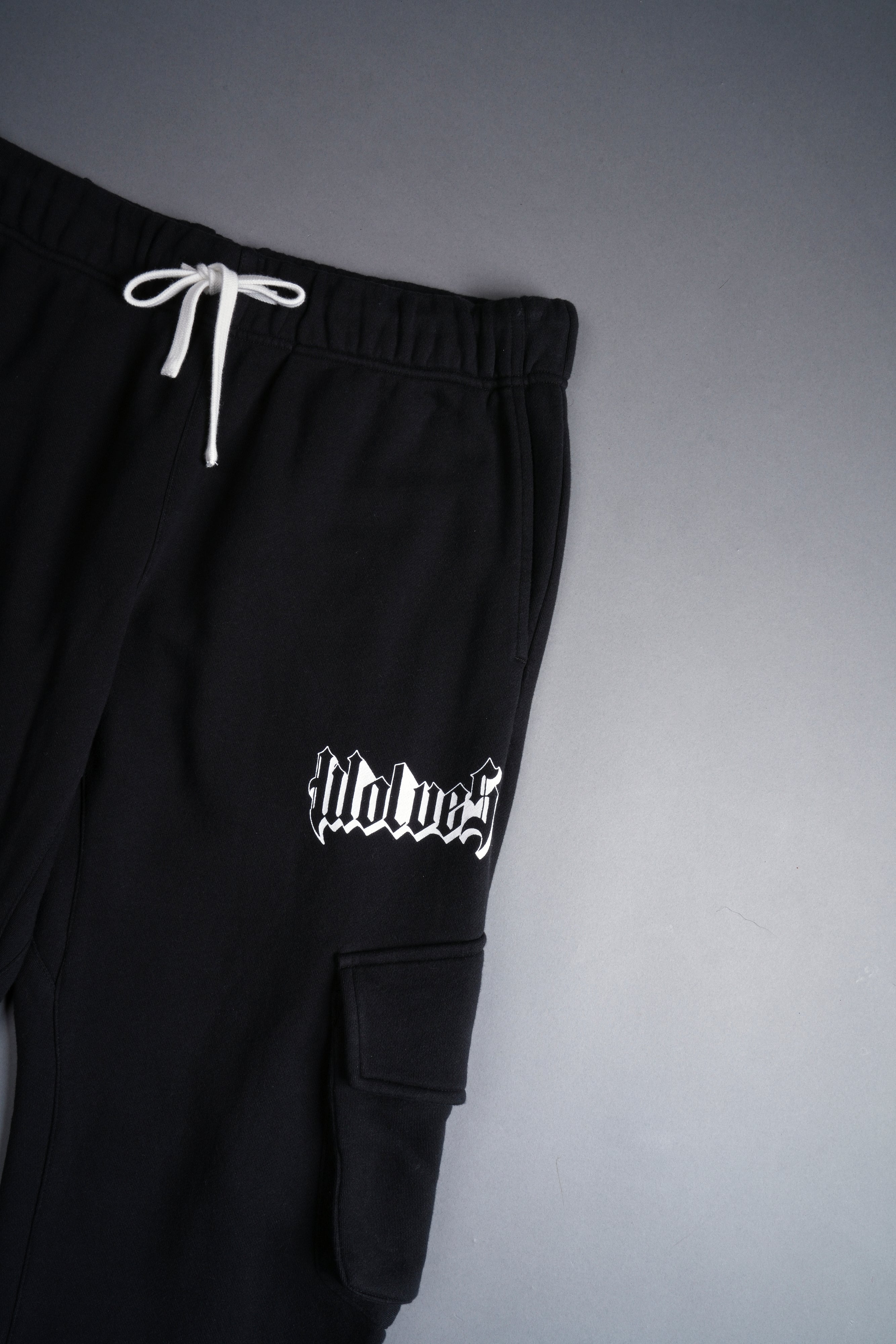 You'll Know It Bigelow Cargo Sweat Pants in Black