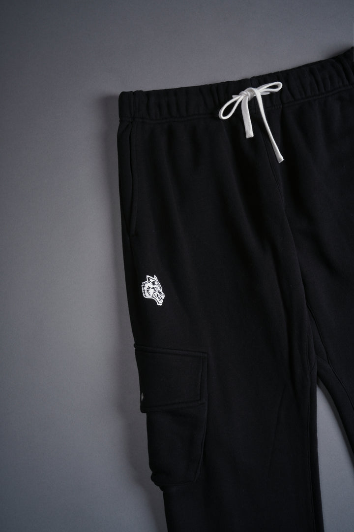 You'll Know It Bigelow Cargo Sweat Pants in Black