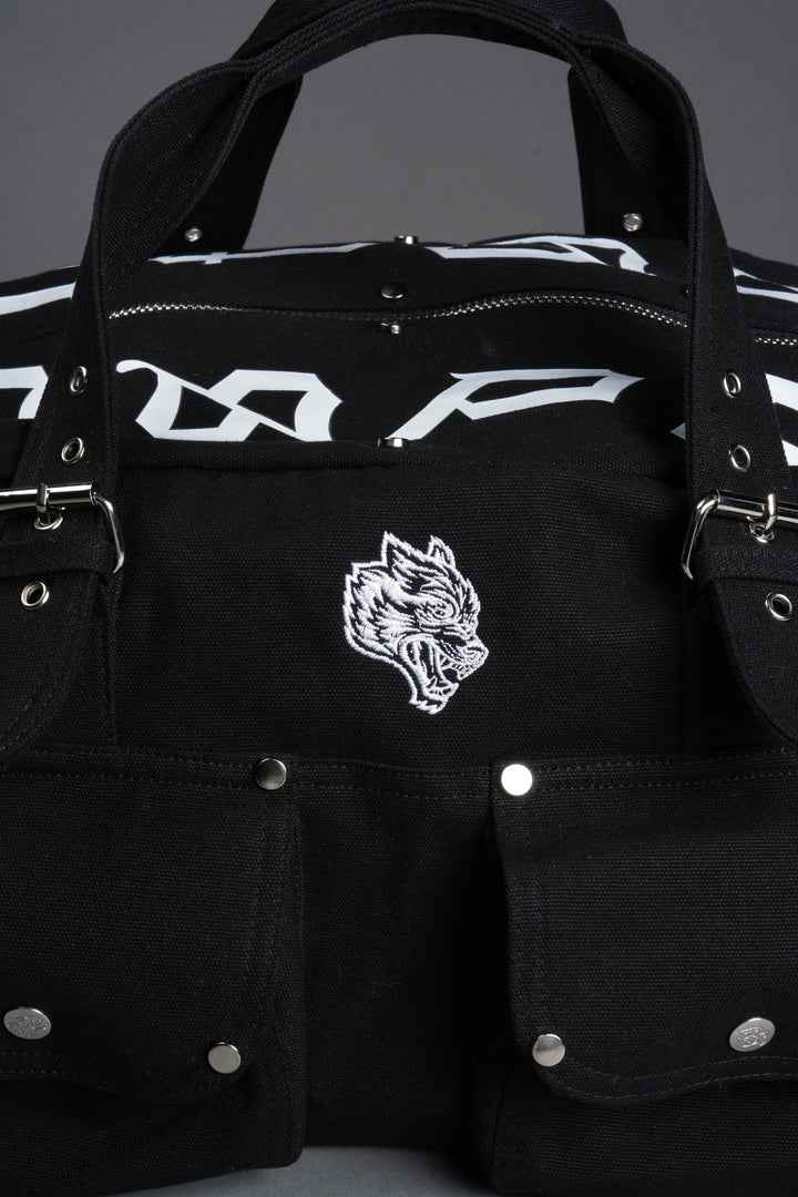 Our Mantra Duffle Shoulder Bag in Black