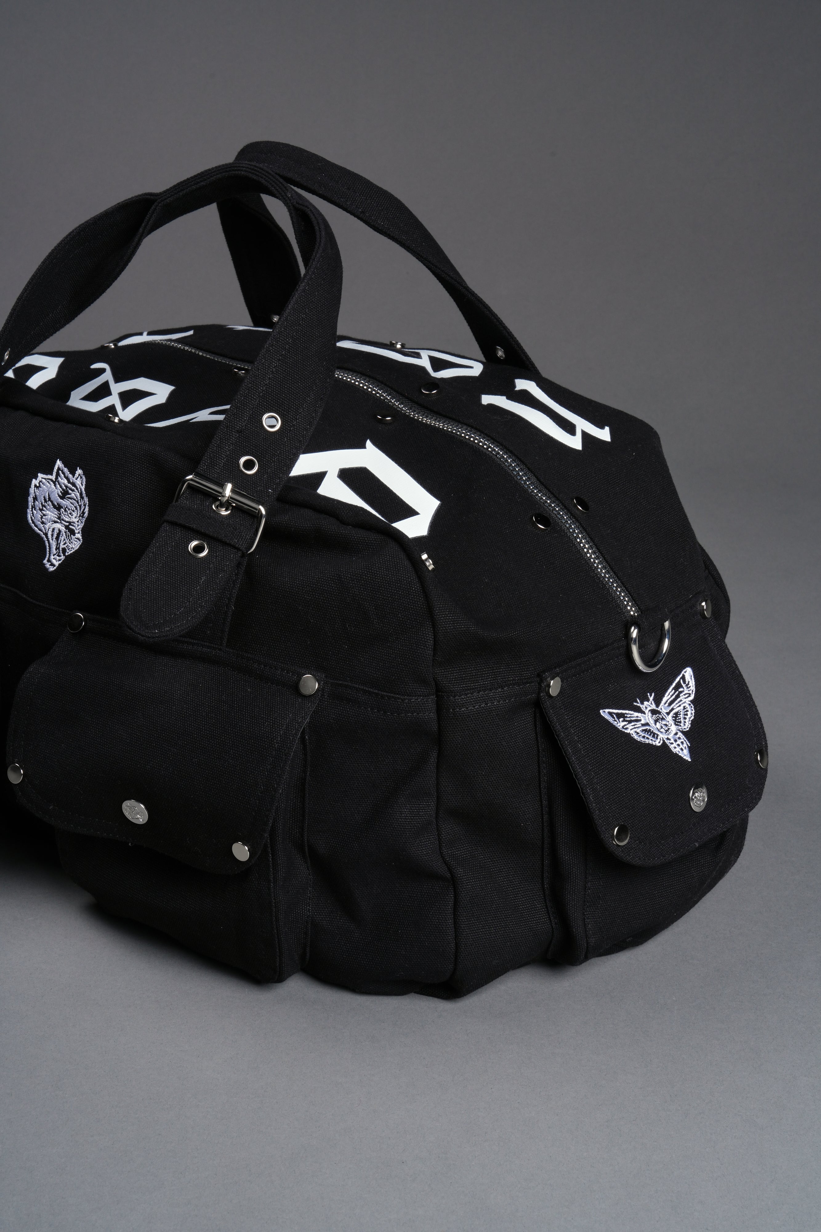 Our Mantra Duffle Shoulder Bag in Black