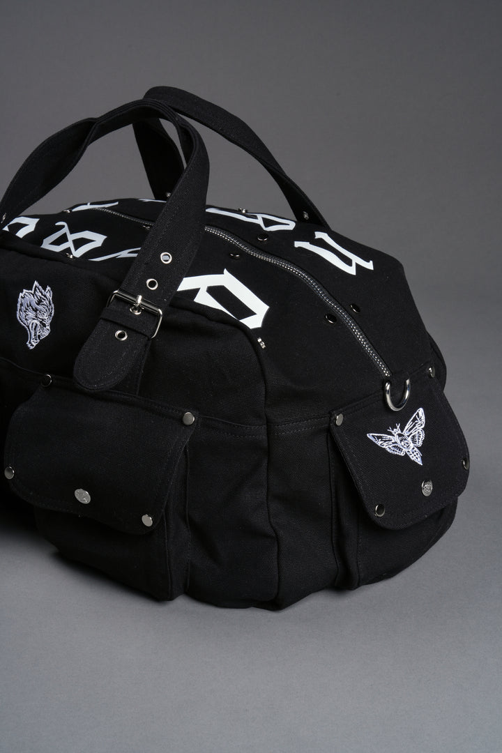 Our Mantra Duffle Shoulder Bag in Black