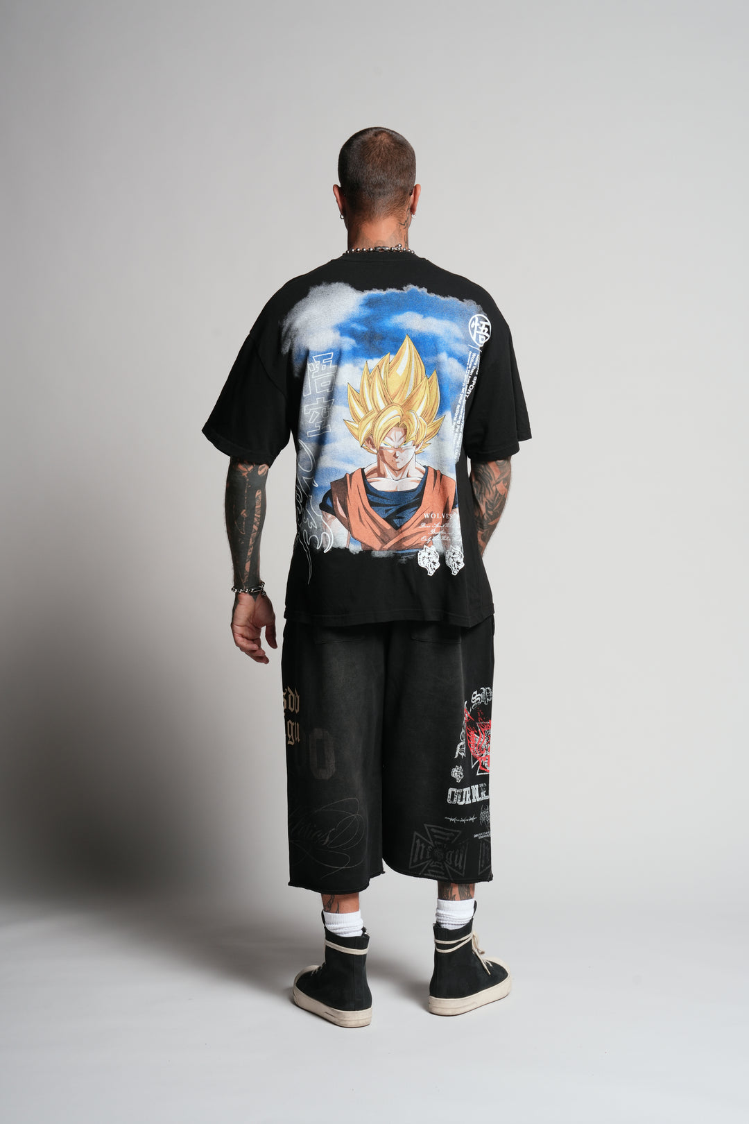 Goku "Premium" Oversized Tee in Black