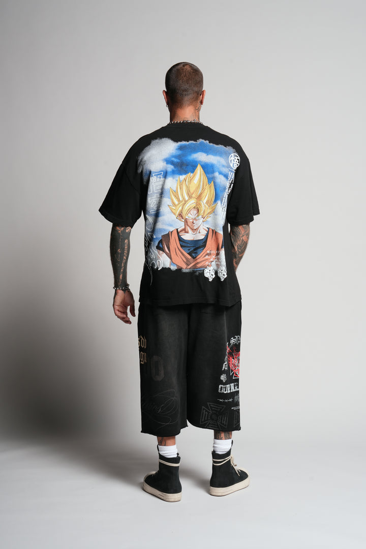 Goku "Premium" Oversized Tee in Black