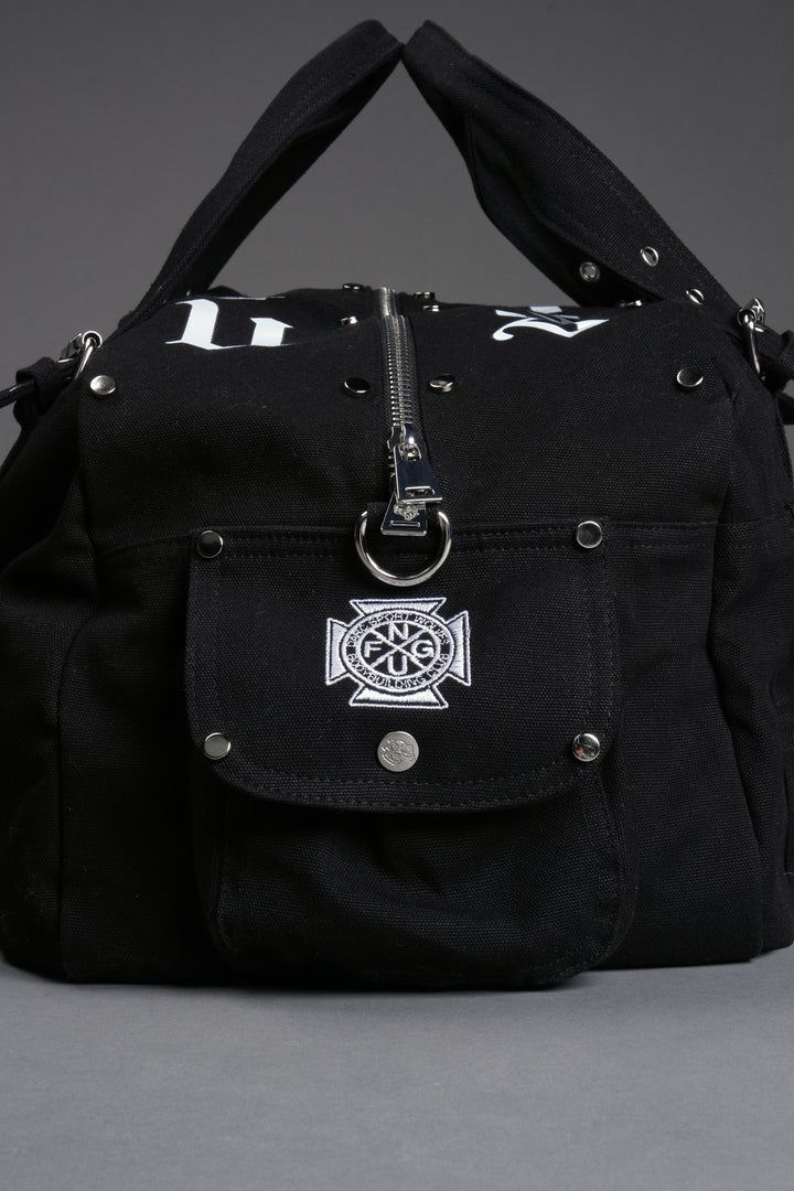 Our Mantra Duffle Shoulder Bag in Black