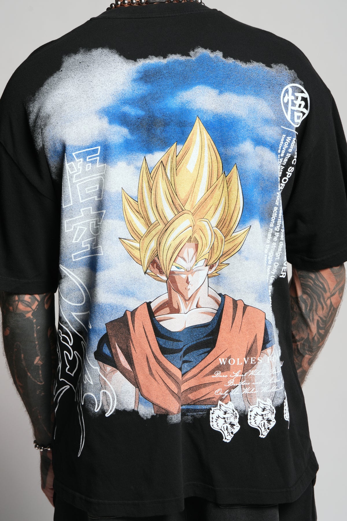 Goku "Premium" Oversized Tee in Black