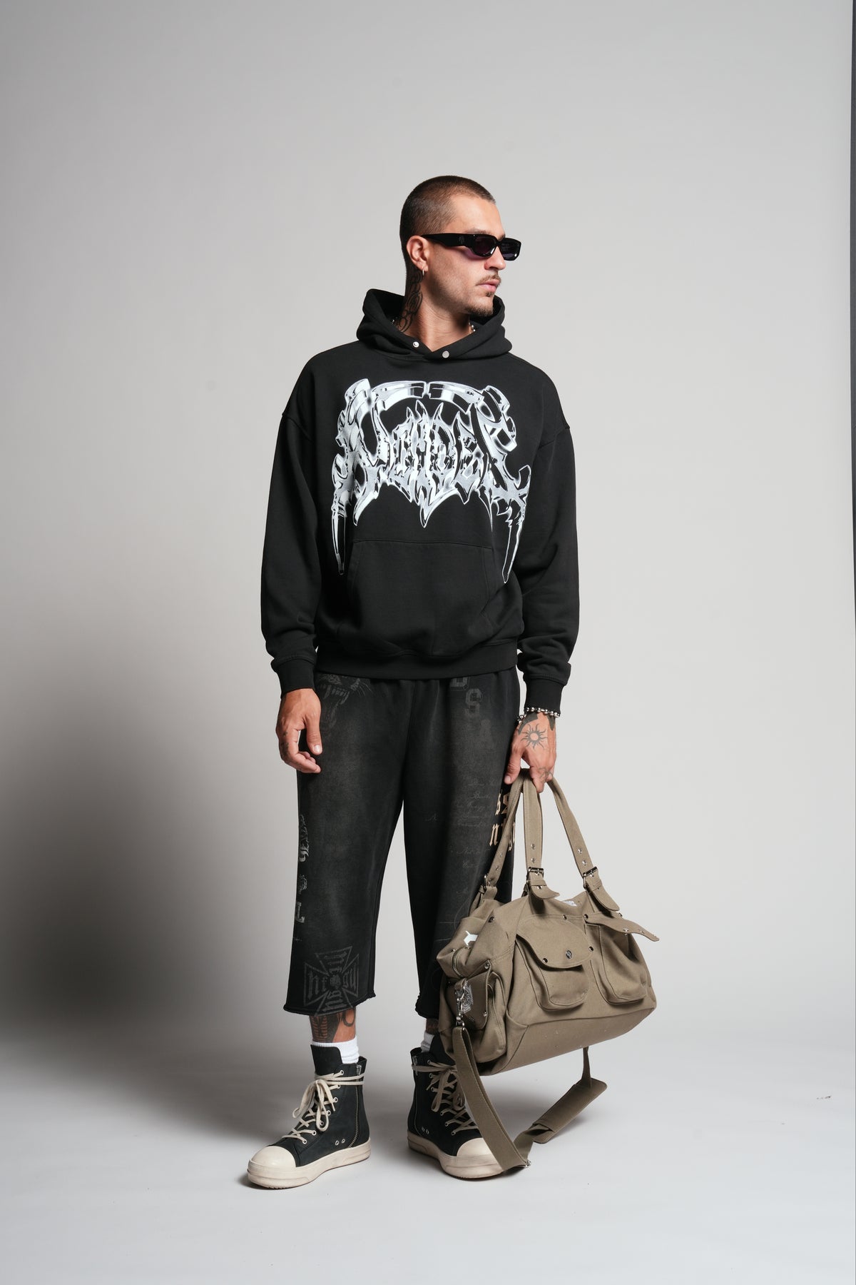 Absolute Form "Pierce" Hoodie in Black