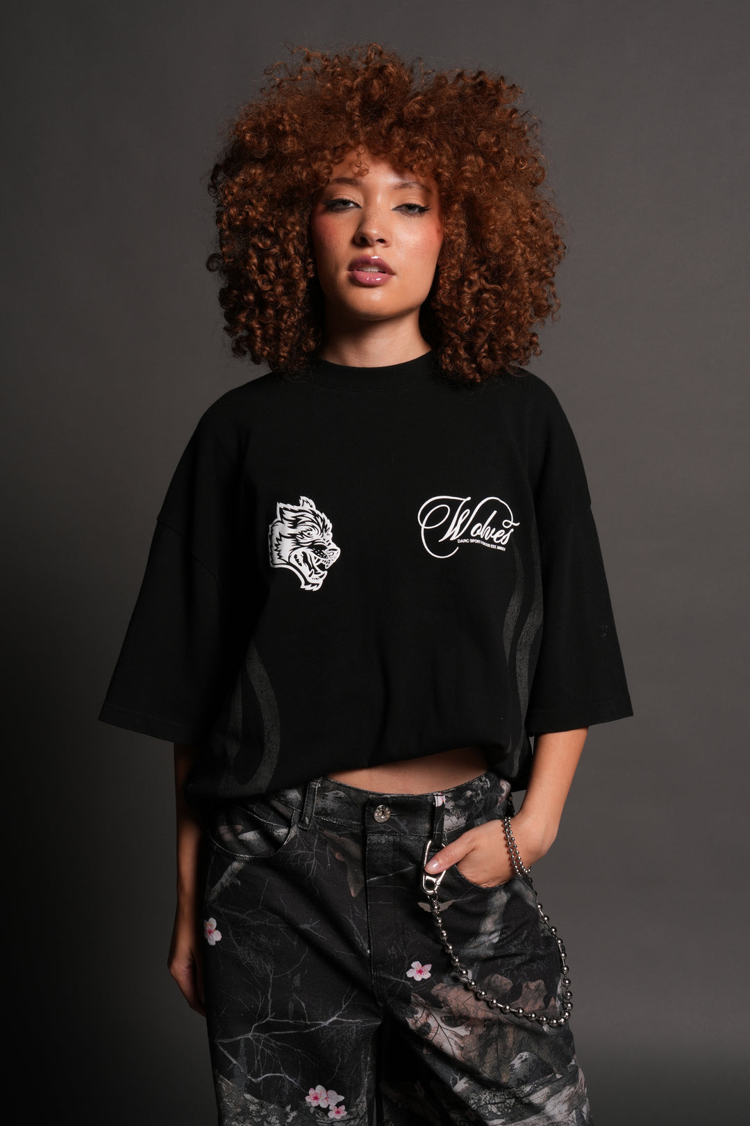 Destined Legacy Premium Oversized Tee in Black
