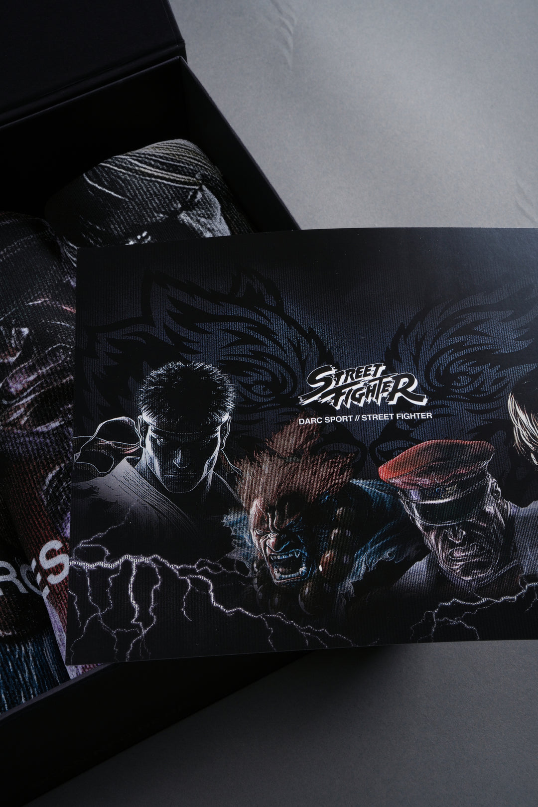 Street Fighter "Side-By-Side" Tee Box Set in Black
