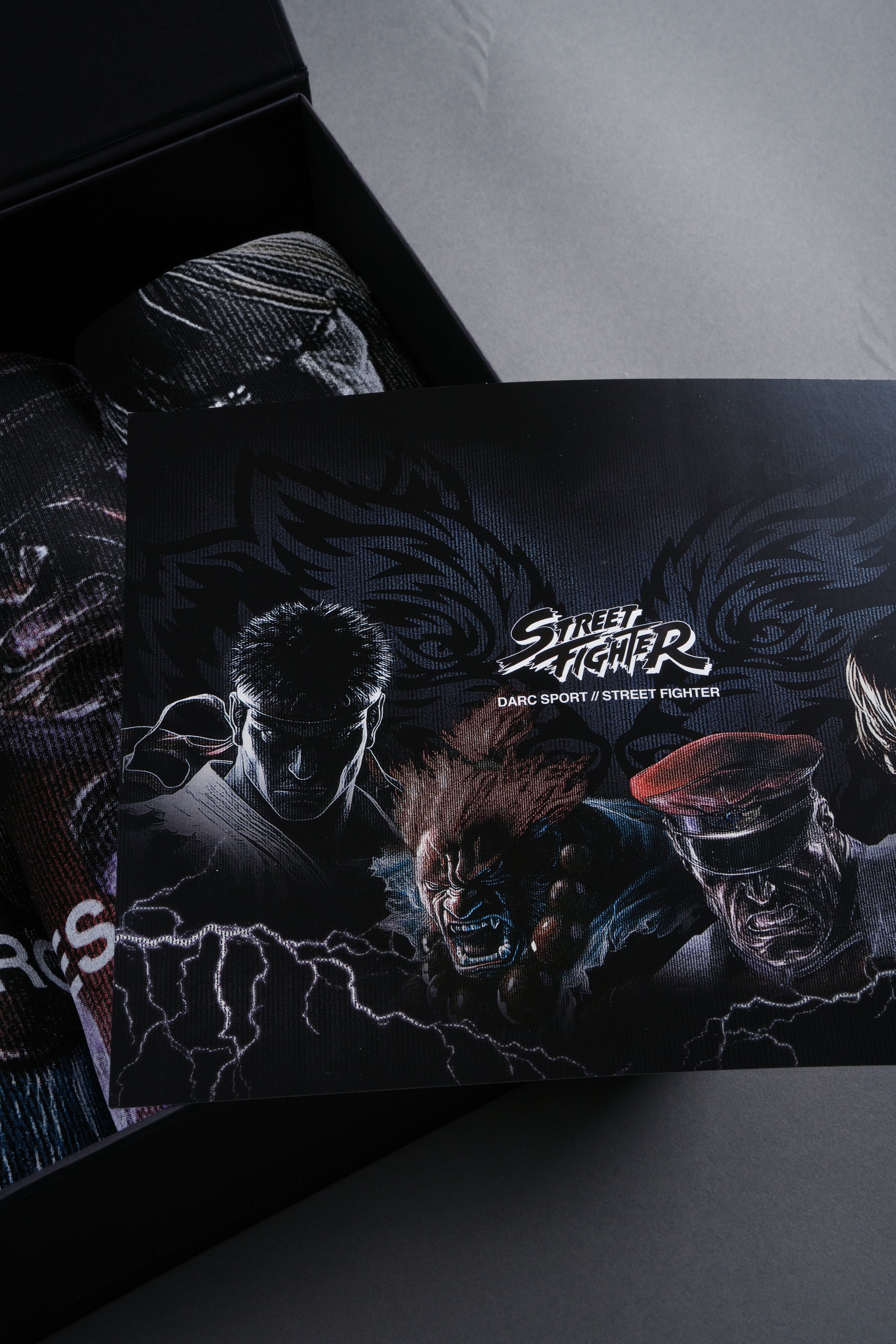 Street Fighter "Side-By-Side" Tee Box Set in Black