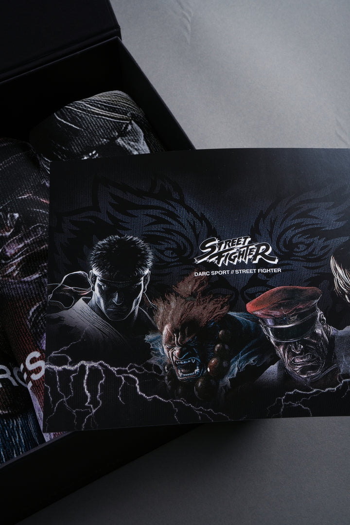 Street Fighter "Side-By-Side" Tee Box Set in Black