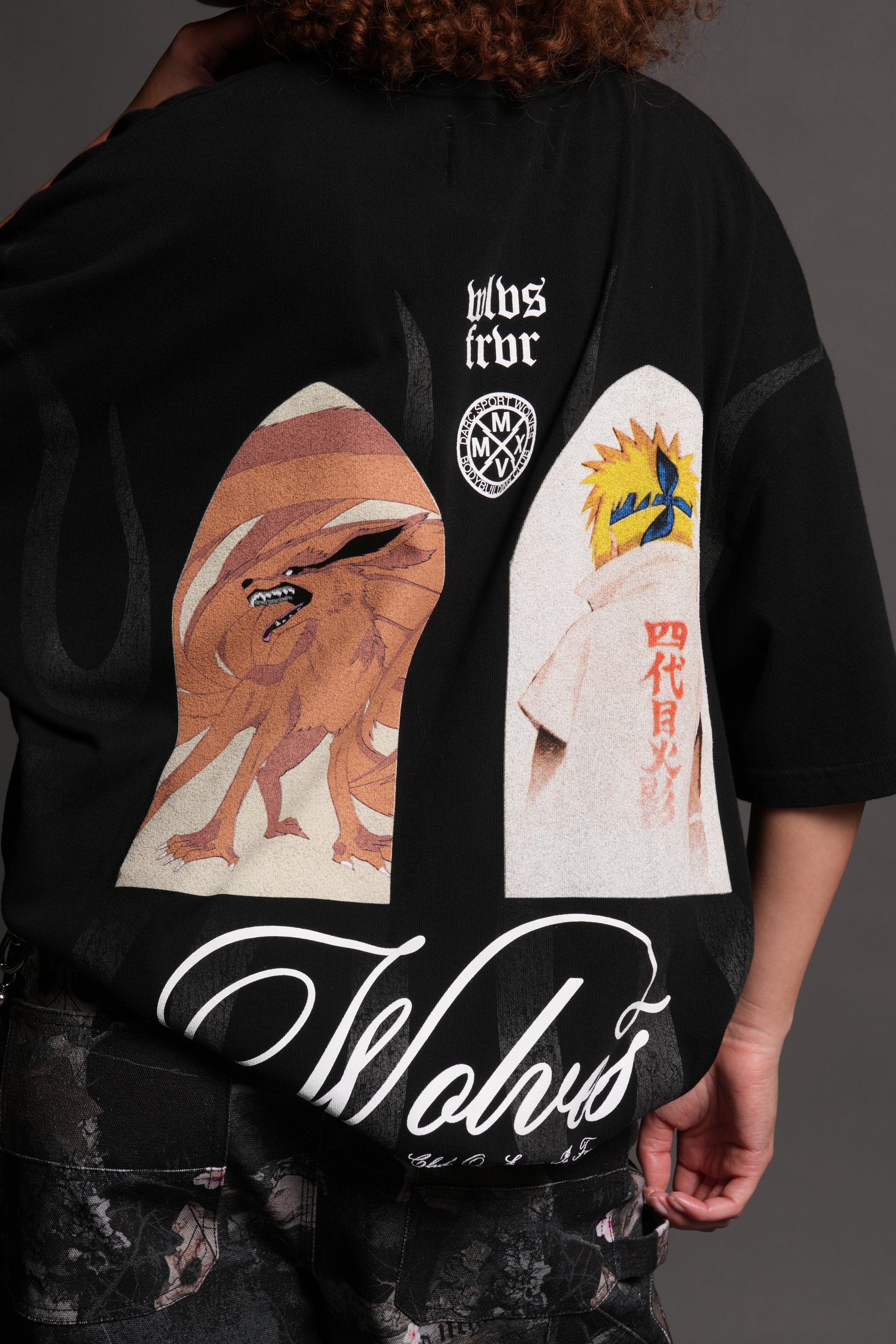 Destined Legacy Premium Oversized Tee in Black