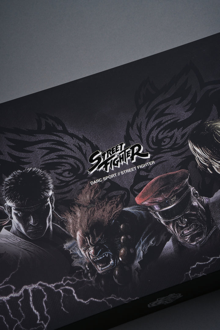 Street Fighter "Side-By-Side" Tee Box Set in Black