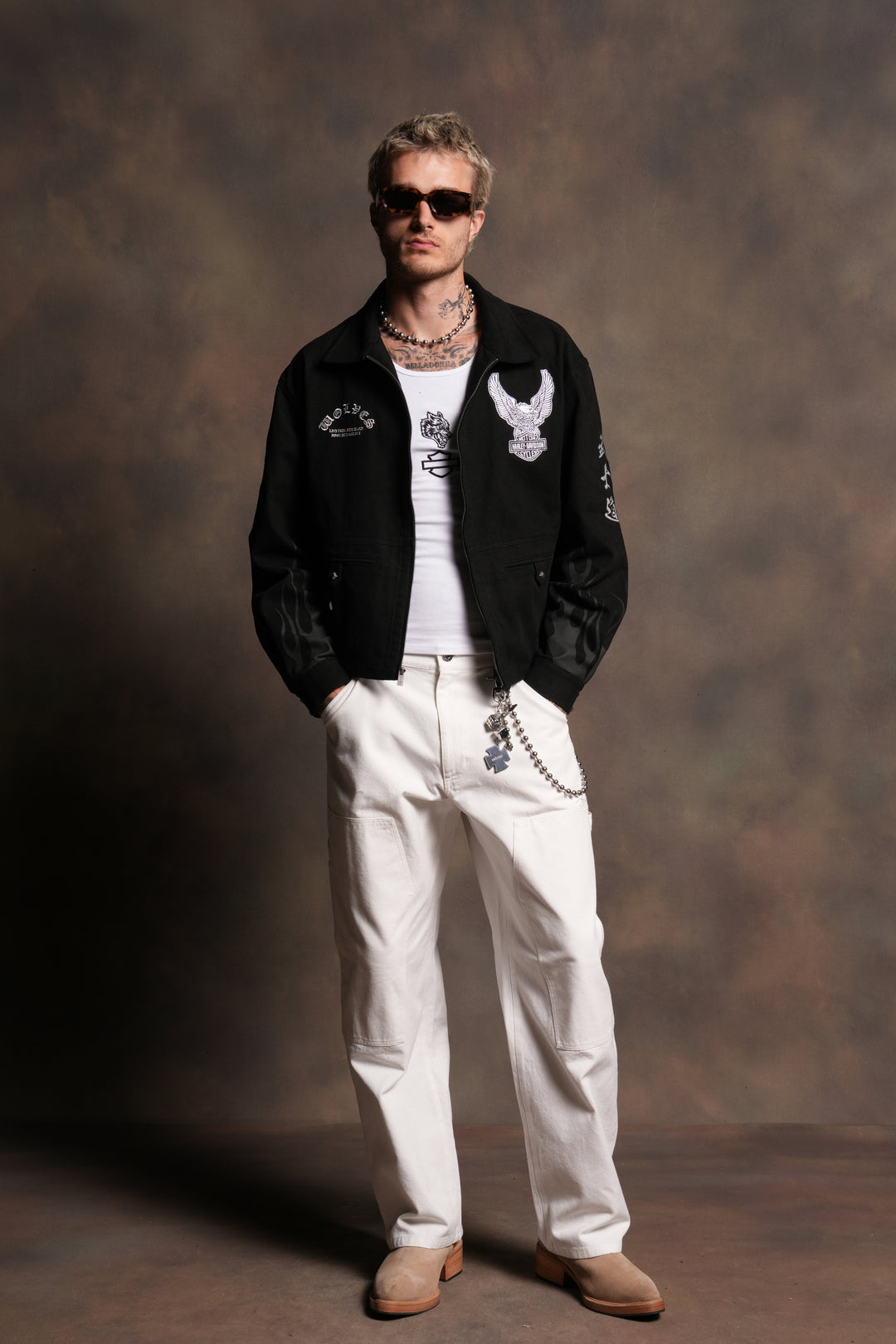 Shadow Ronin Redford Shirt Jacket in Black