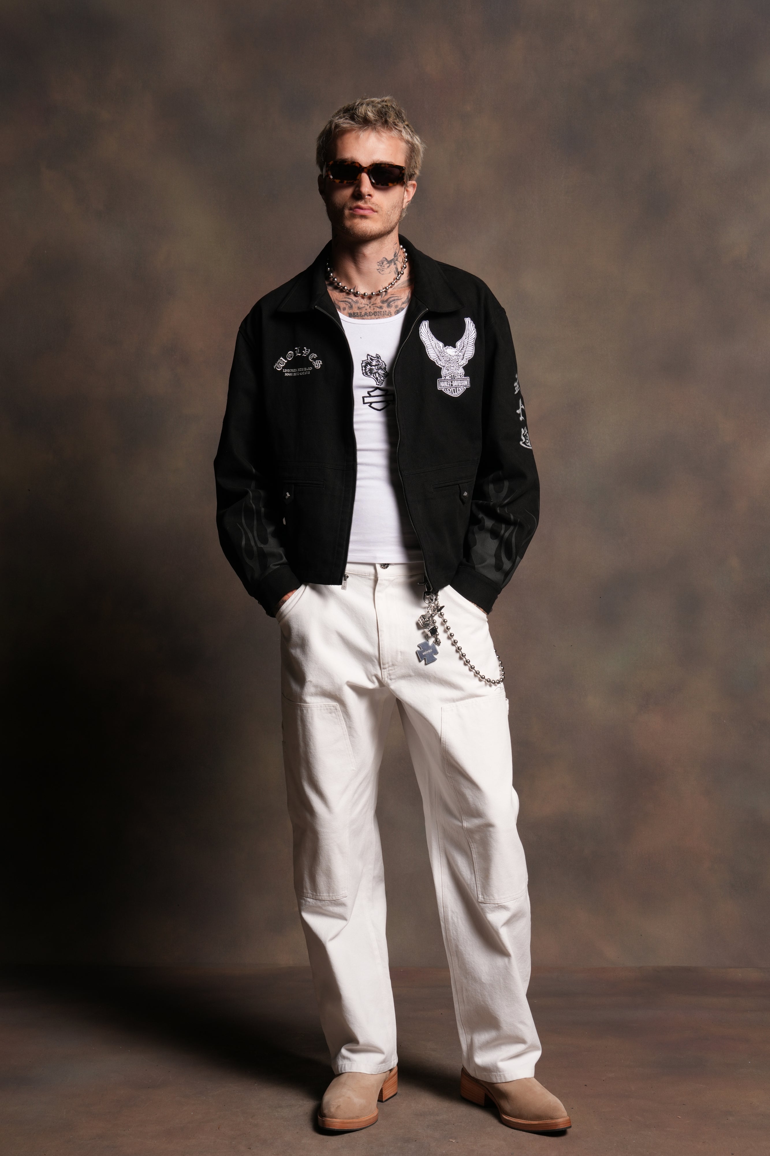 Shadow Ronin Redford Shirt Jacket in Black