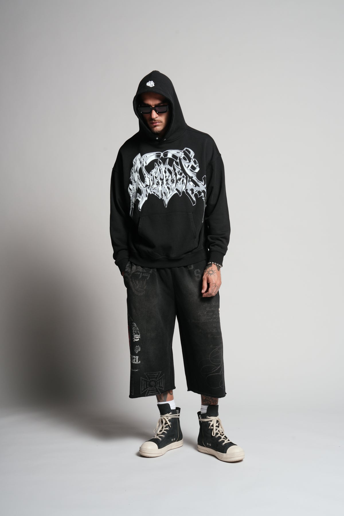 Absolute Form "Pierce" Hoodie in Black
