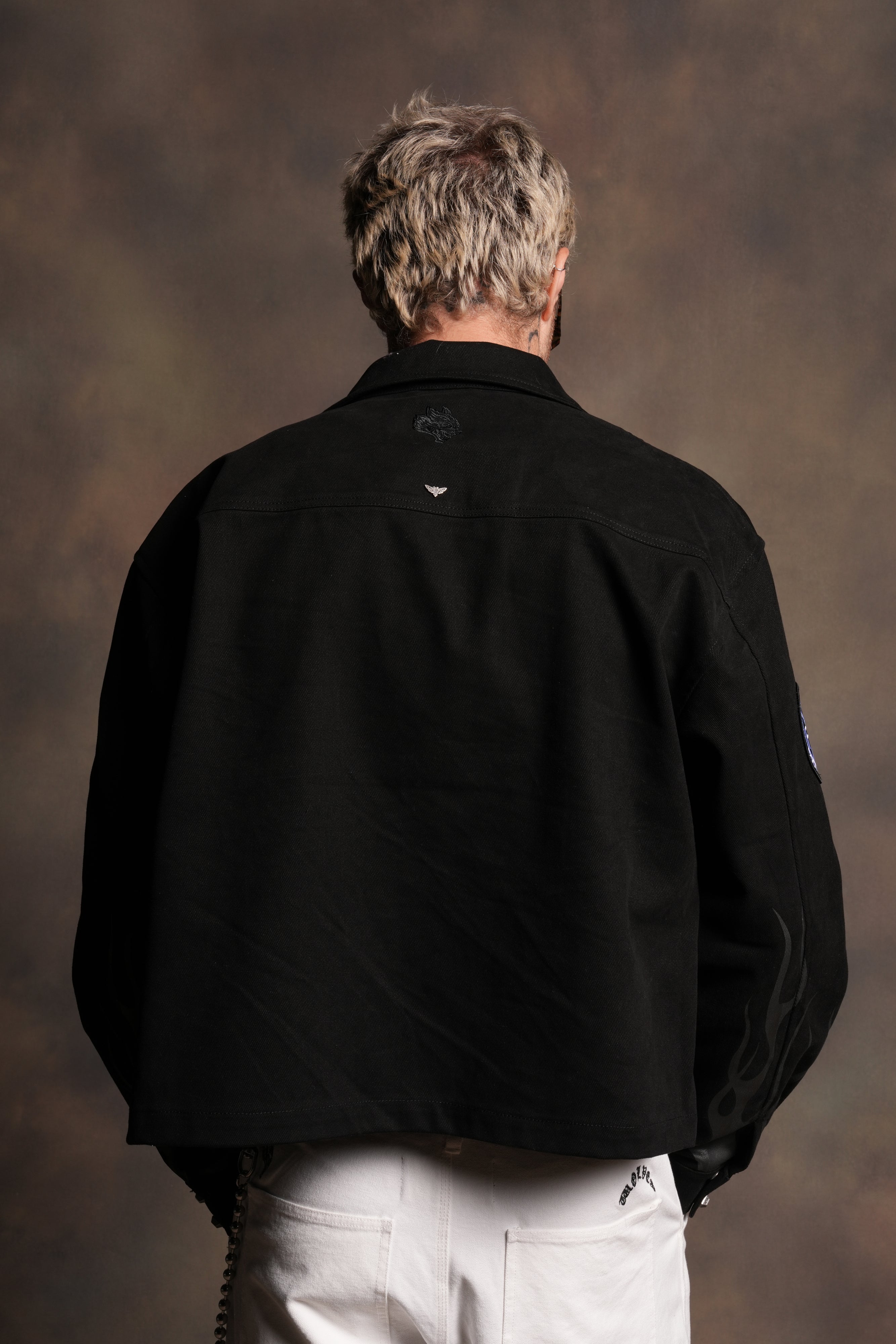 Shadow Ronin Redford Shirt Jacket in Black