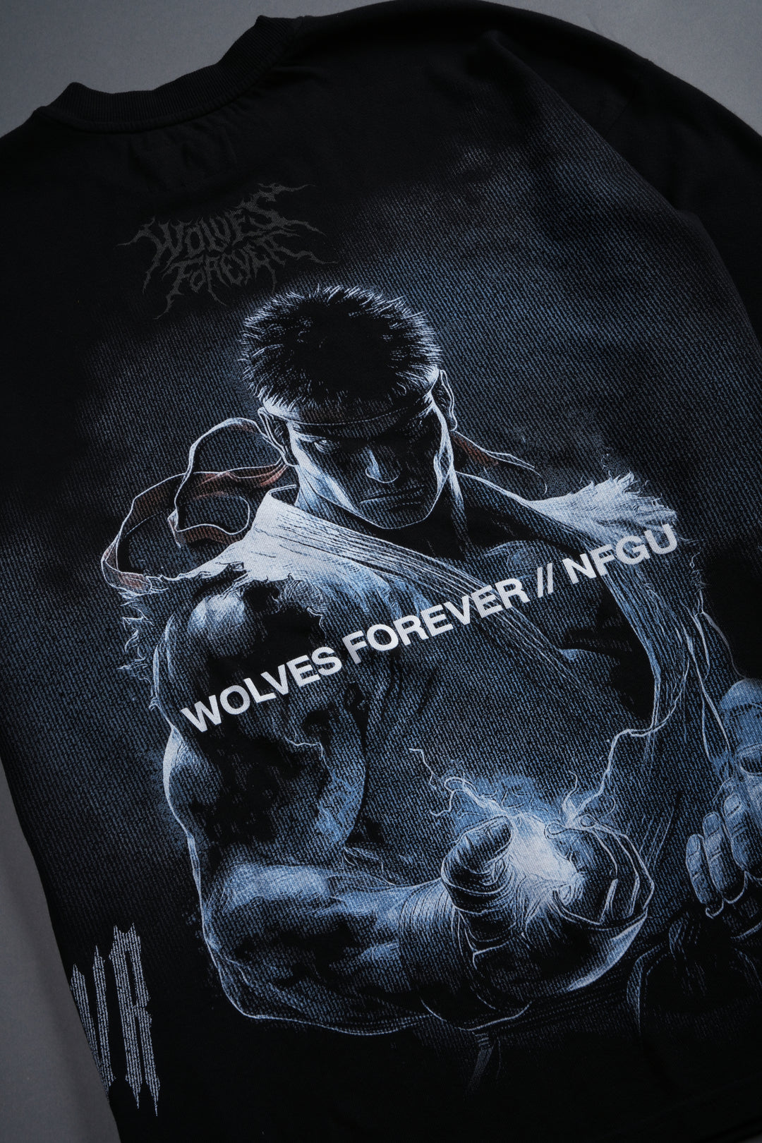 Darc Ryu "Side By Side" Series Premium Oversized Tee in Black