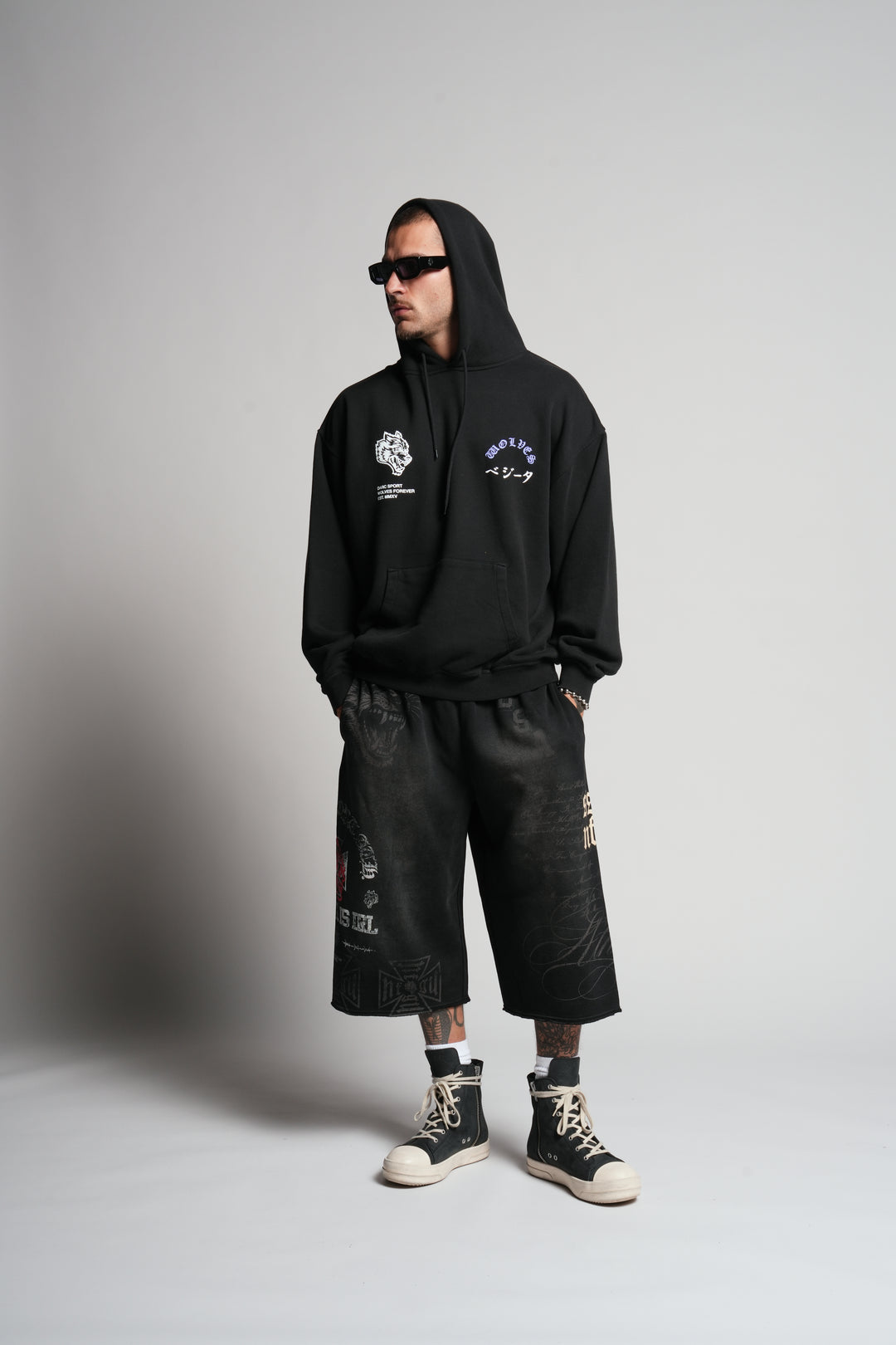 One Of Us "Bishop" Hoodie in Black