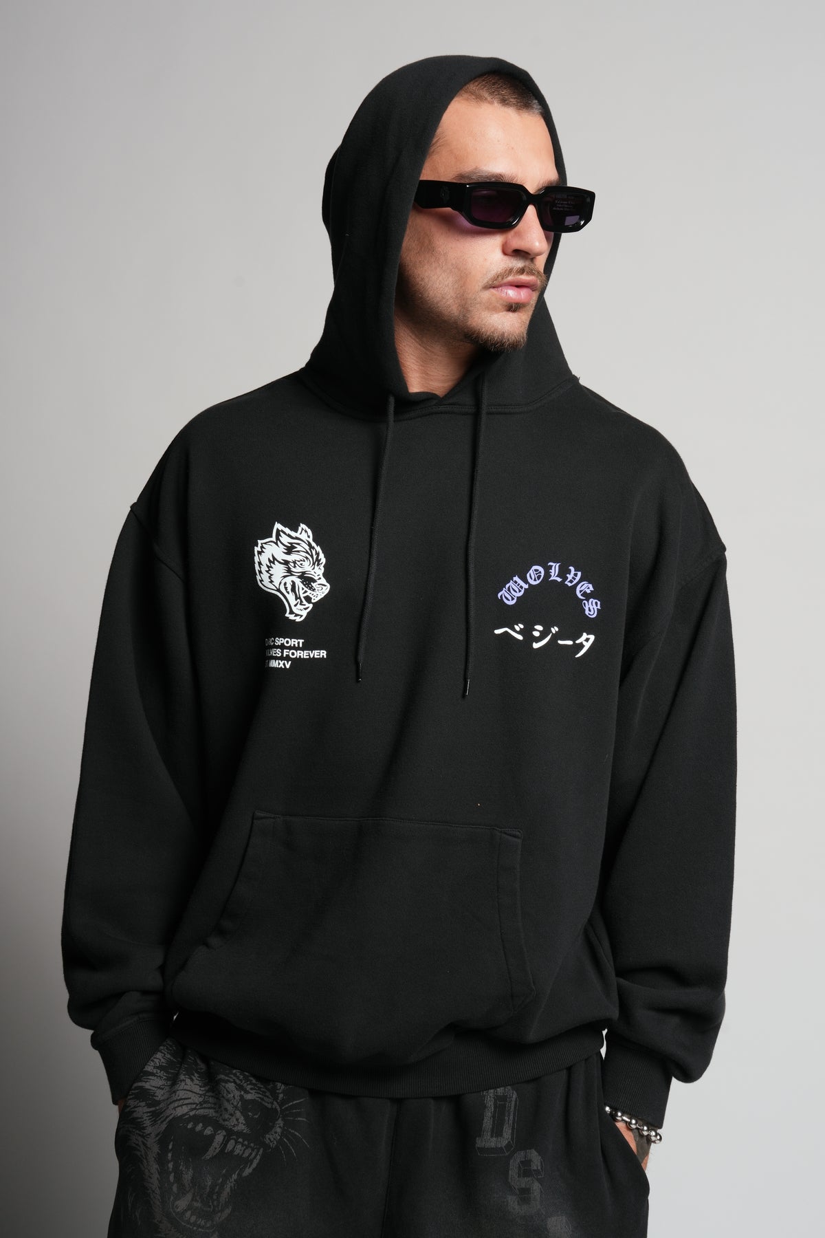 One Of Us "Bishop" Hoodie in Black