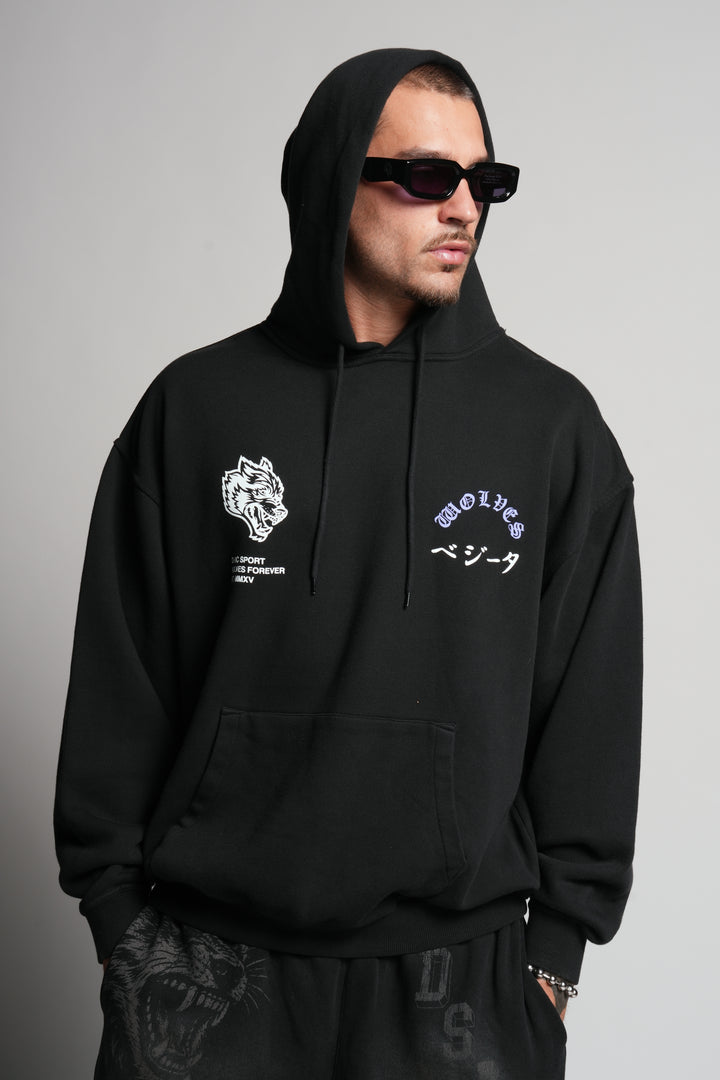 One Of Us "Bishop" Hoodie in Black