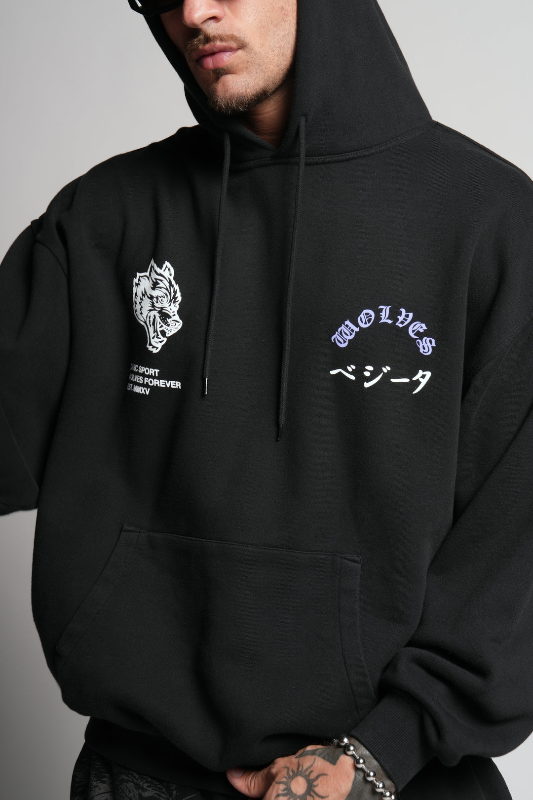 One Of Us "Bishop" Hoodie in Black