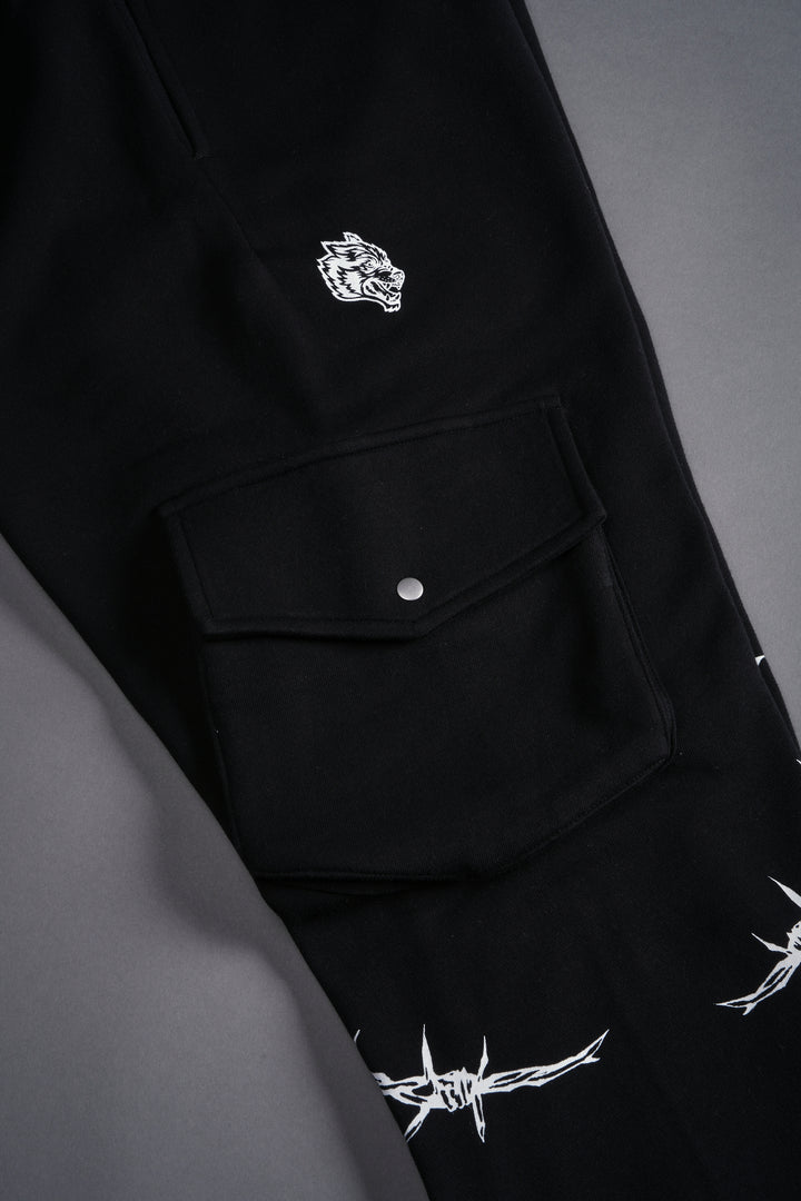 Resilience Bigelow Cargo Sweat Pants in Black