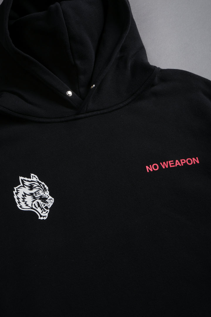 No Weapon Shall Prosper "Pierce" Hoodie in Black