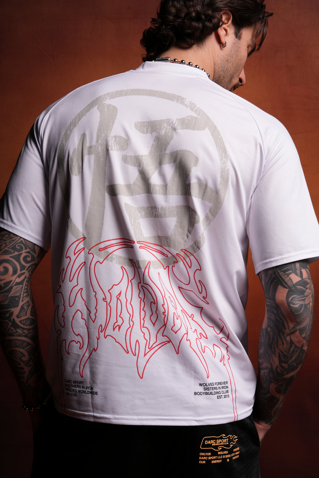 Go "Dry Wolf" S/S Raglan Tee in White