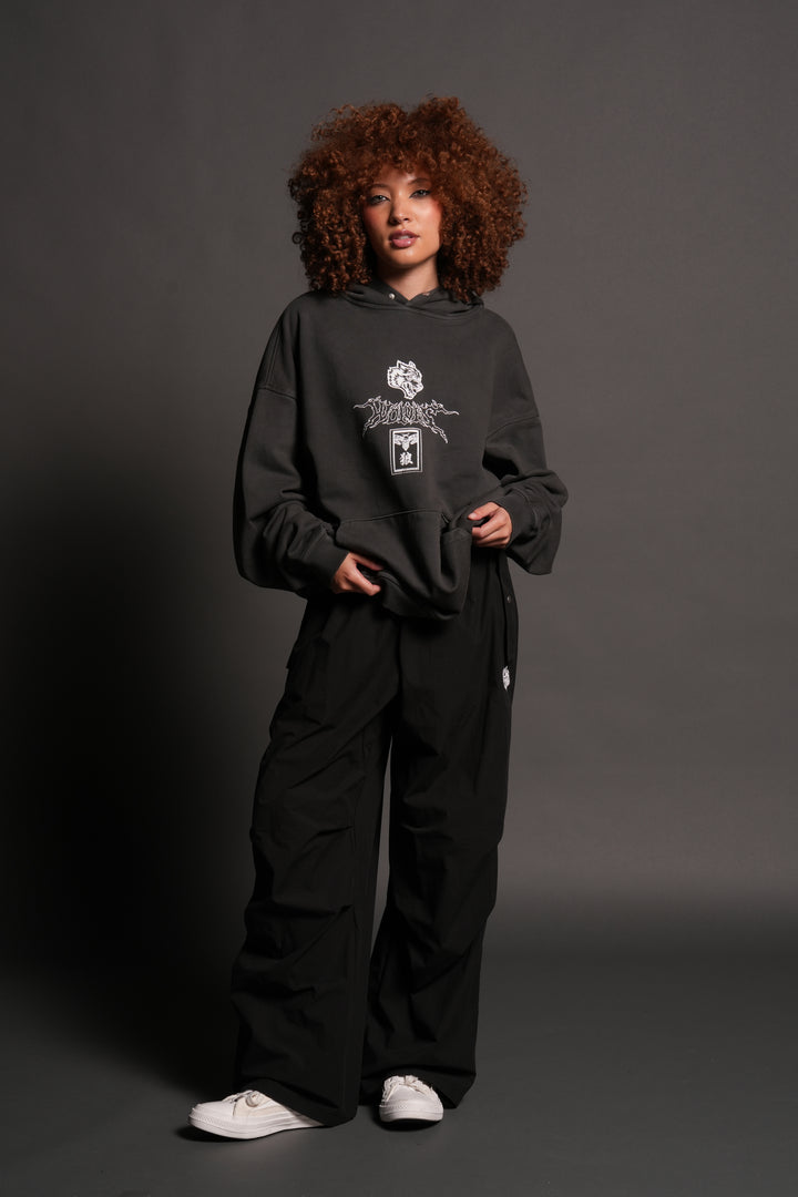 Darc Fury Pierce Hoodie in Wolf Gray