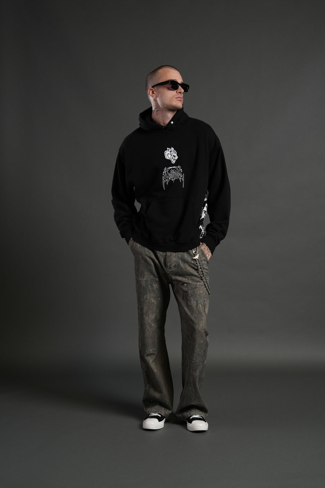 NFGU Tanjiro "Pierce" Hoodie in Black