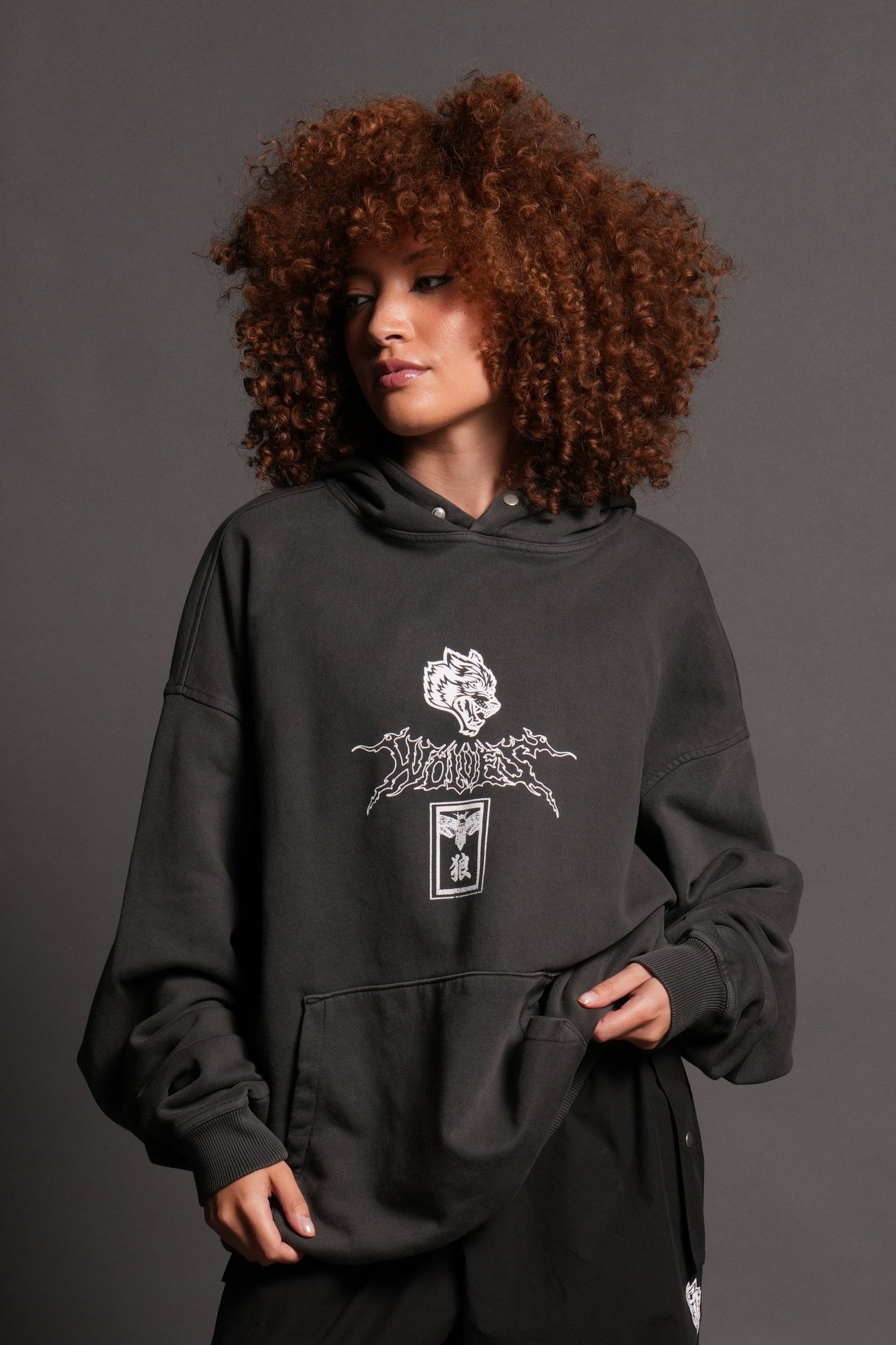 Darc Fury Pierce Hoodie in Wolf Gray