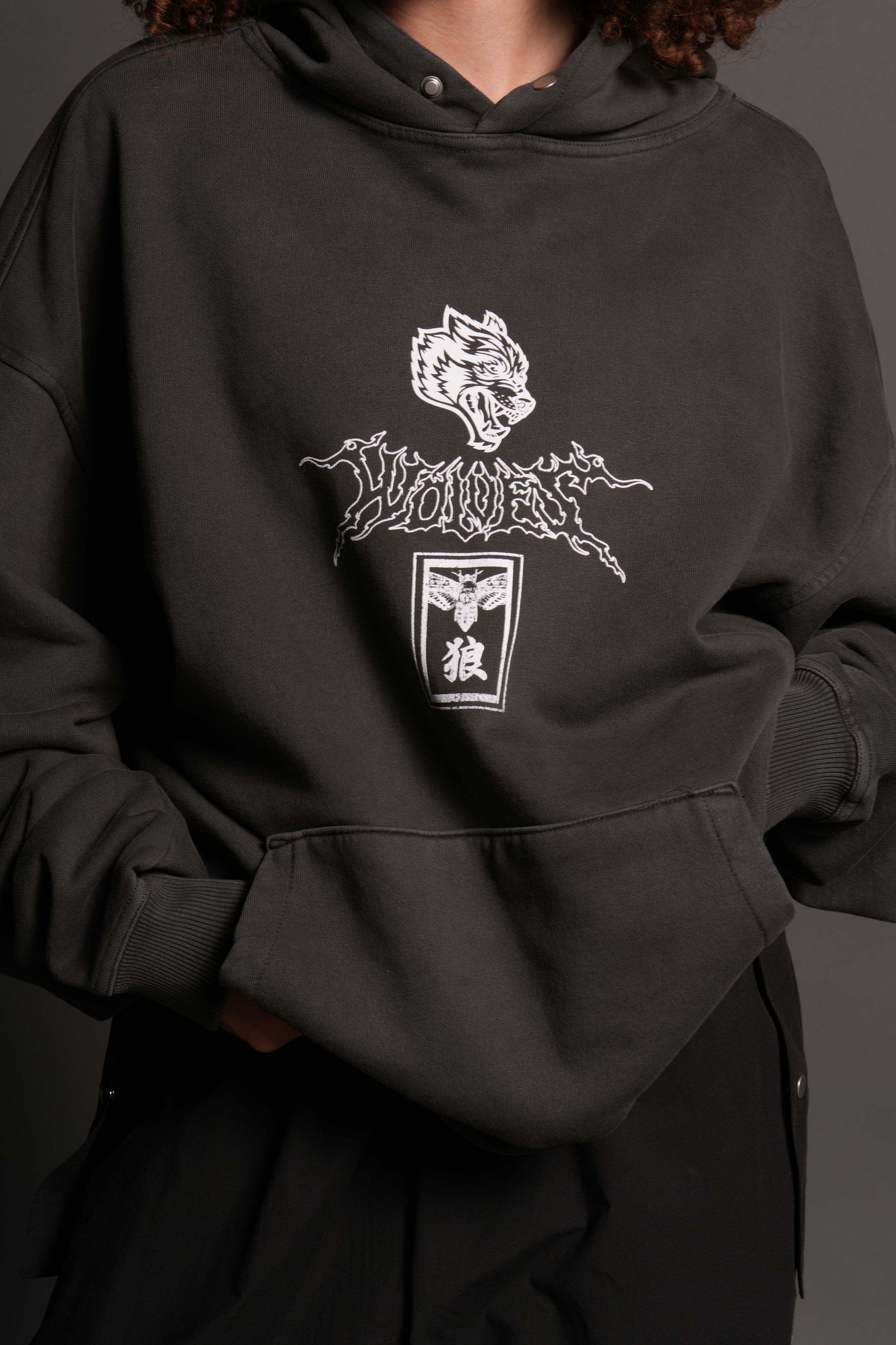 Darc Fury Pierce Hoodie in Wolf Gray