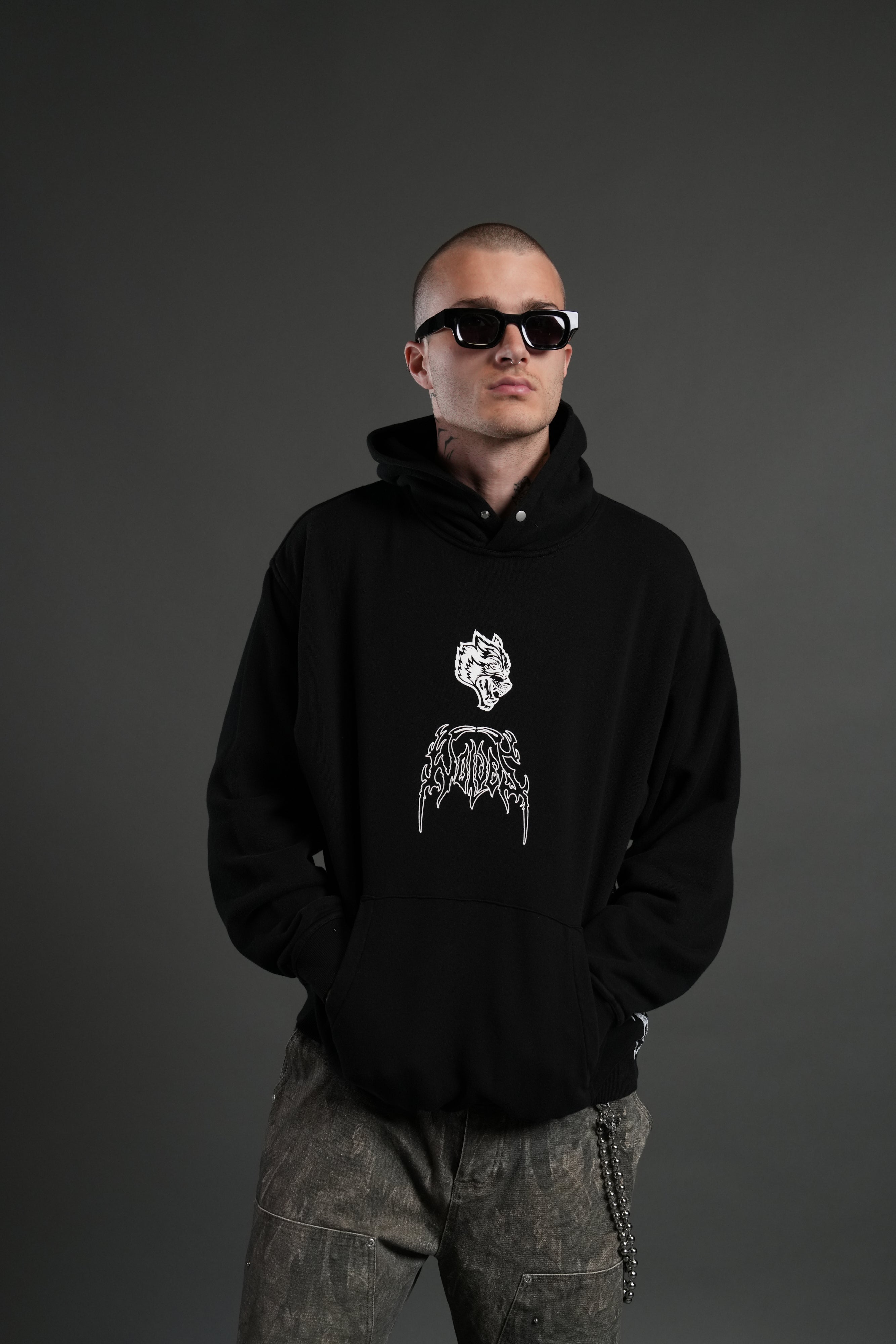 NFGU Tanjiro "Pierce" Hoodie in Black