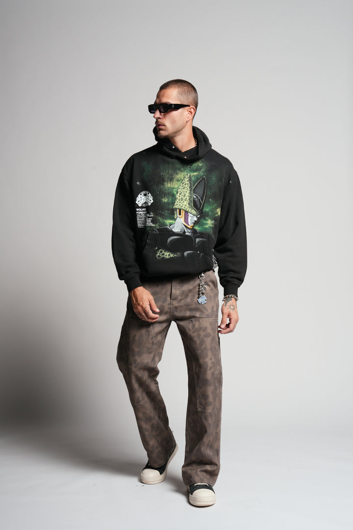 Cell Energy "Pierce" Hoodie in Black