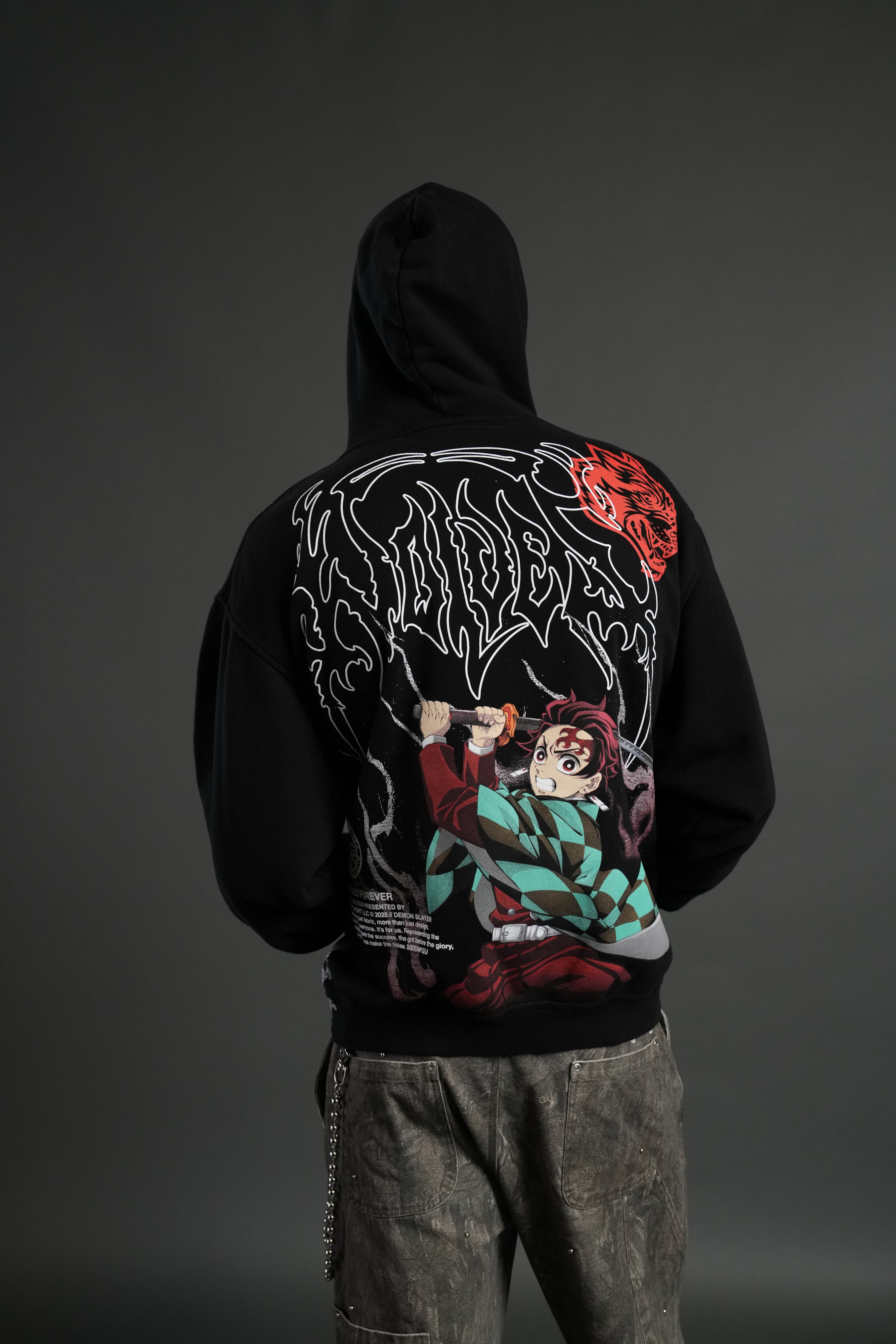 NFGU Tanjiro "Pierce" Hoodie in Black