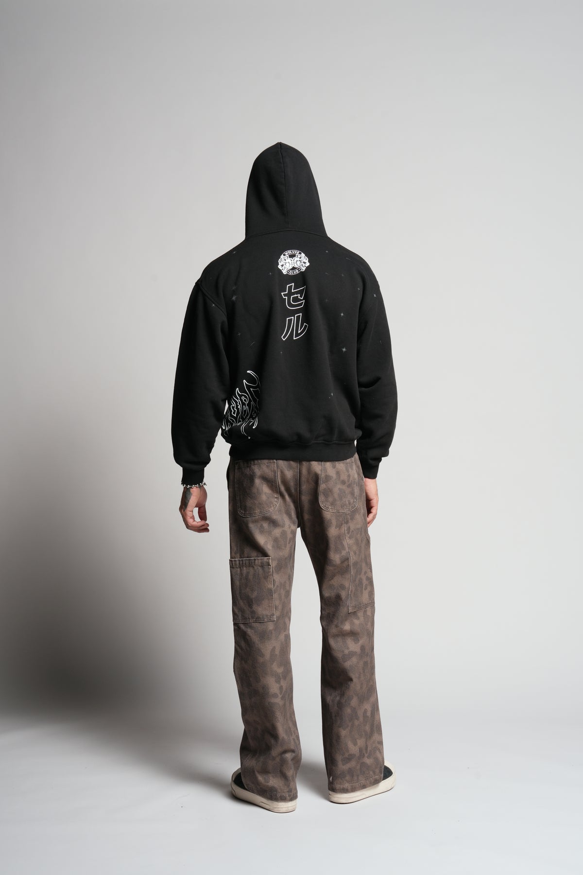 Cell Energy "Pierce" Hoodie in Black