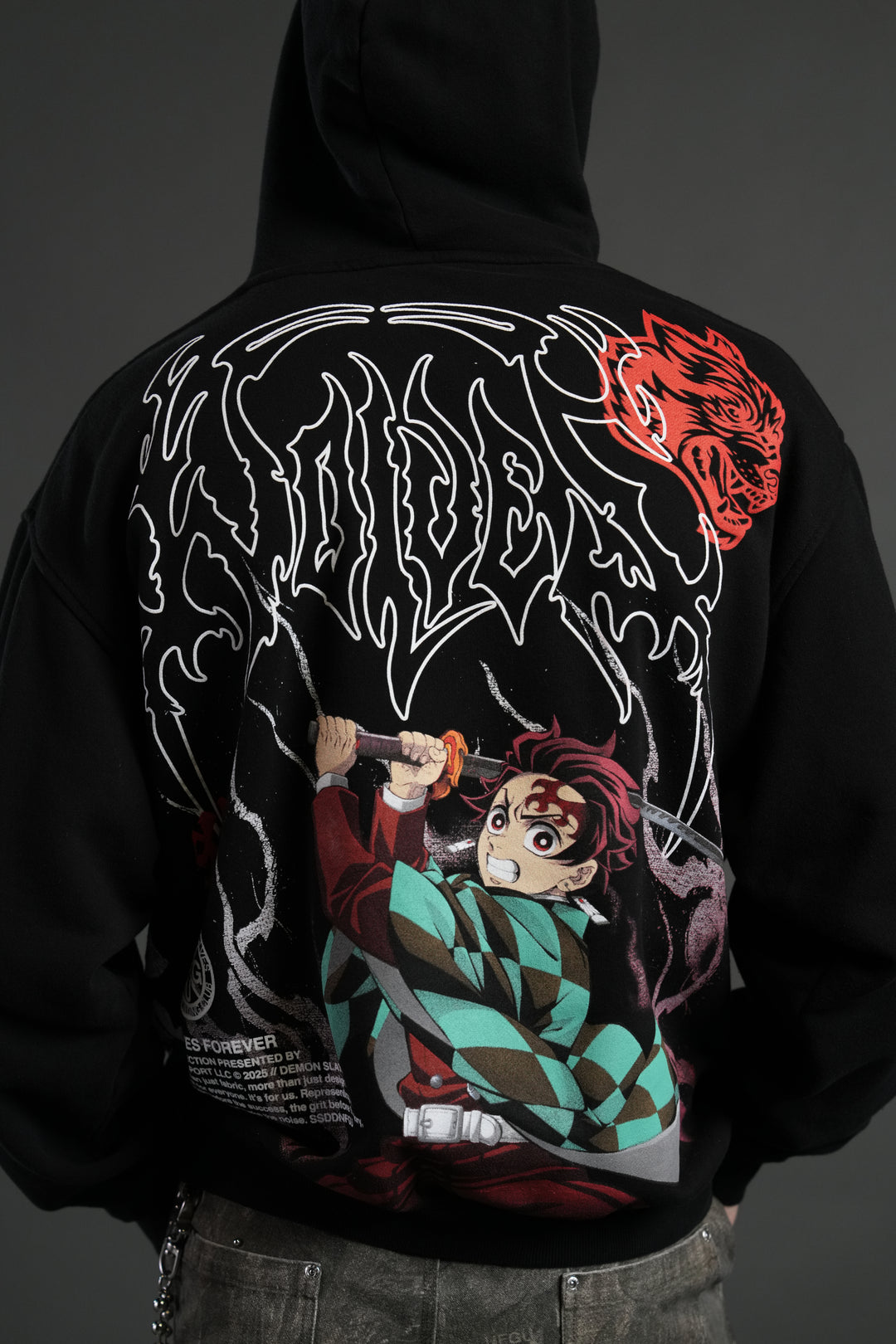 NFGU Tanjiro "Pierce" Hoodie in Black