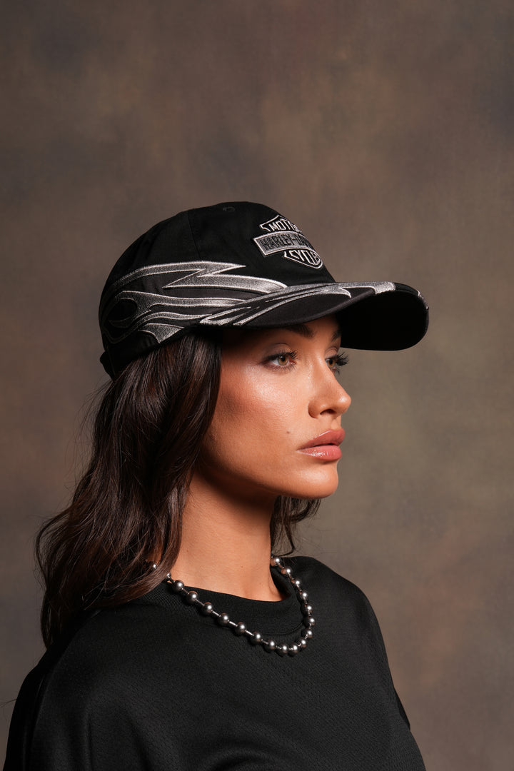 Real Recognize Real Dad Hat (V2) in Black/Wolf Gray