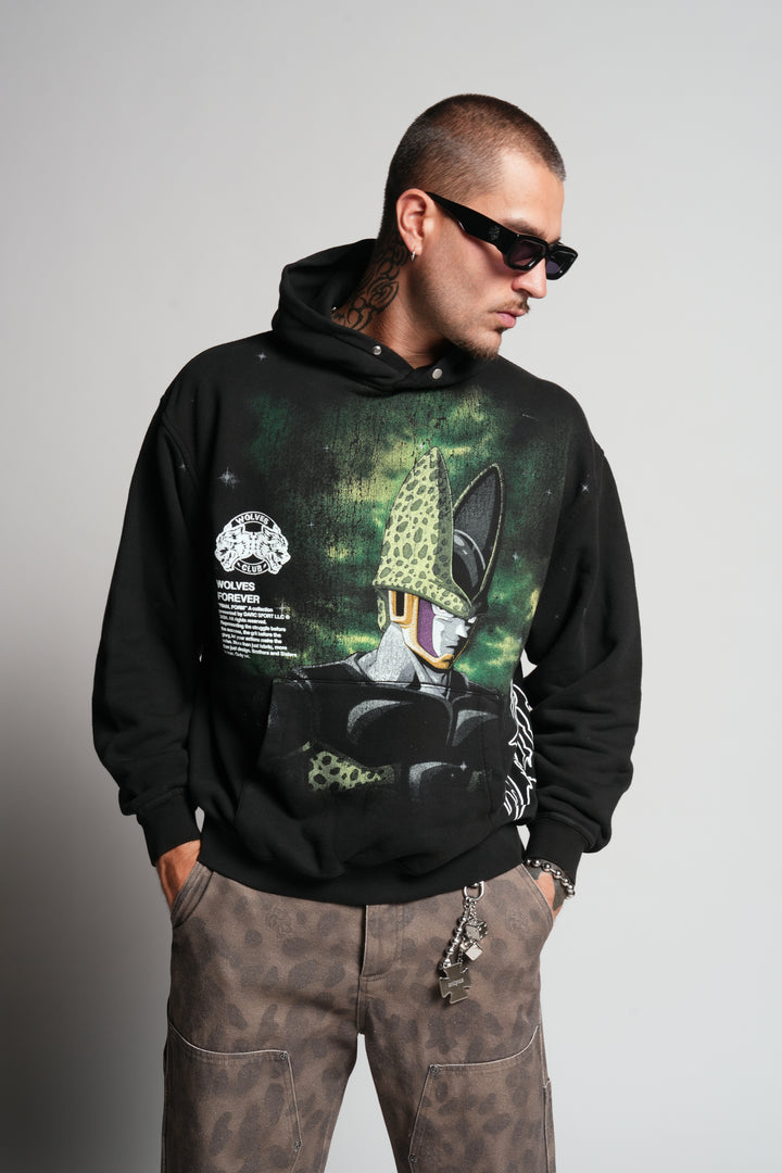 Cell Energy "Pierce" Hoodie in Black