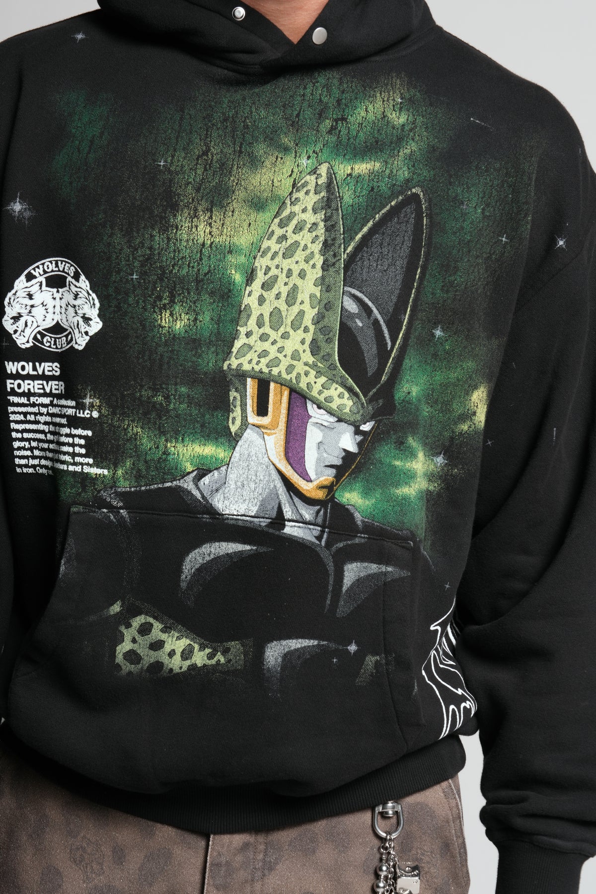 Cell Energy "Pierce" Hoodie in Black