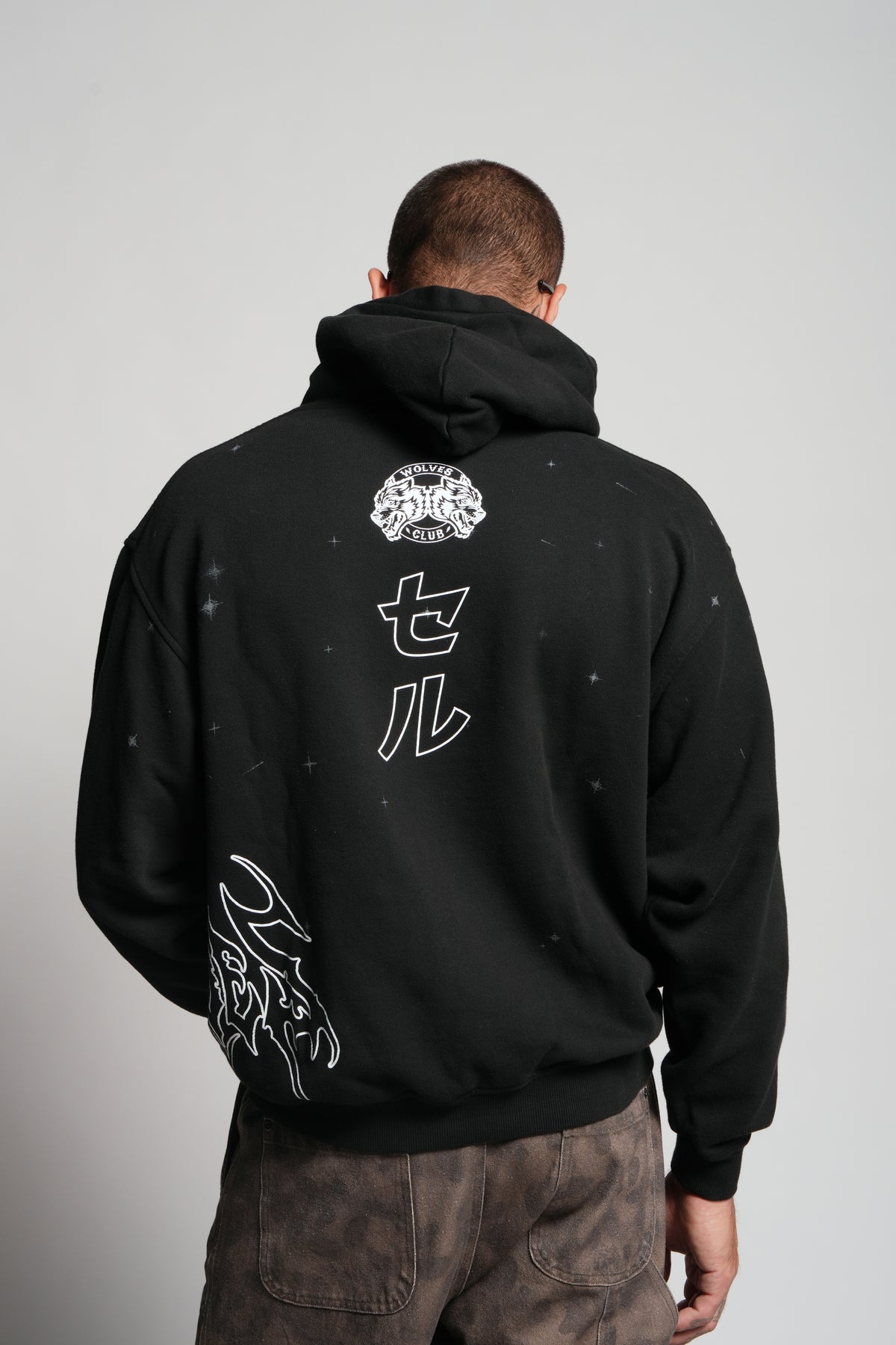 Cell Energy "Pierce" Hoodie in Black