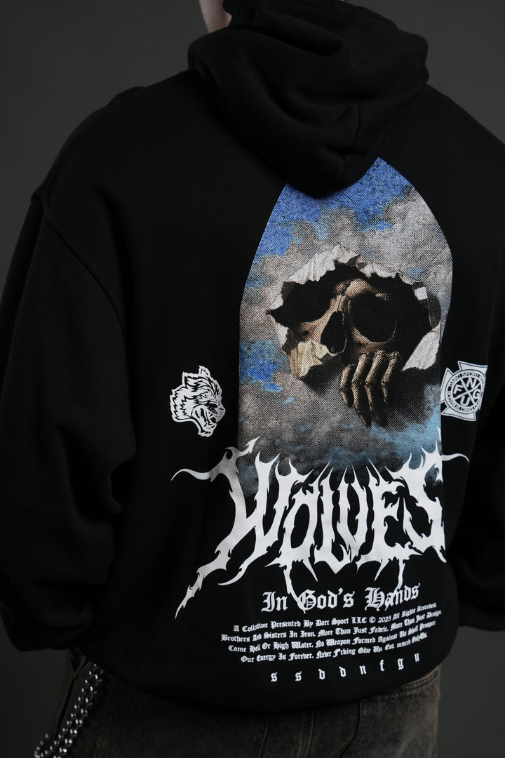 Through the Clouds "Pierce" Hoodie in Black