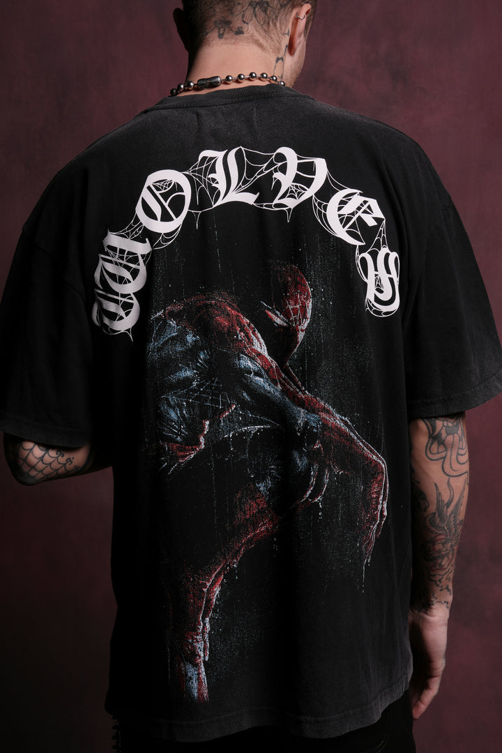 Darc Spider "Premium" Oversized Tee in Black