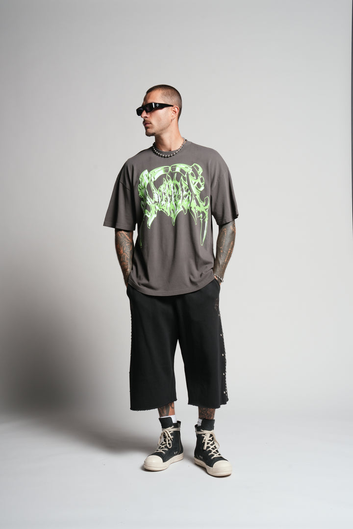 Absolute Form "Premium" Oversized Tee in Wolf Gray