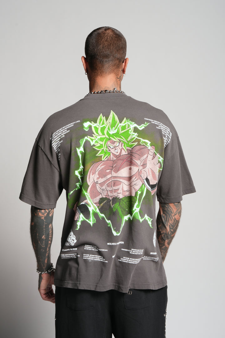 Absolute Form "Premium" Oversized Tee in Wolf Gray