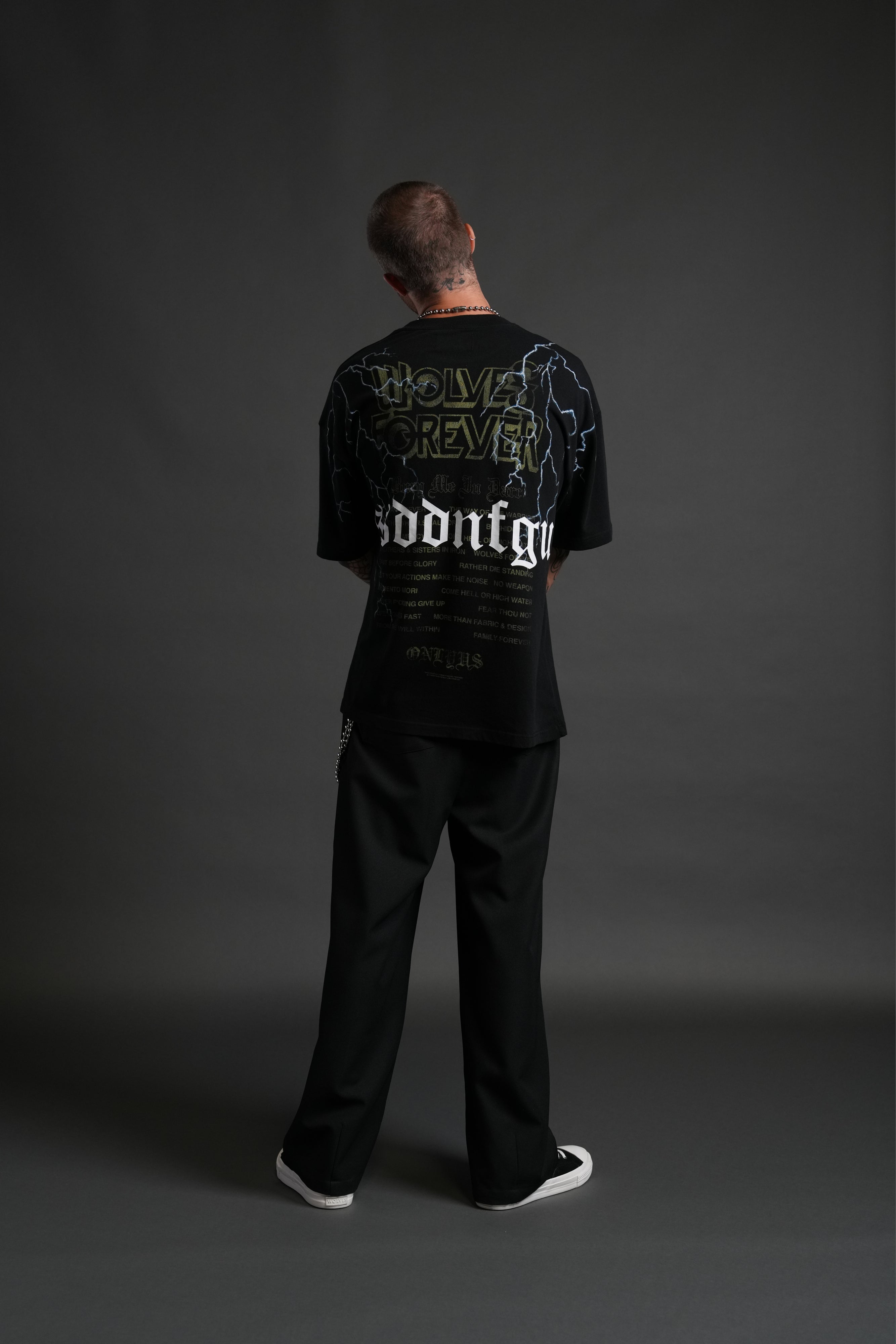 Darc Storm "Premium" Oversized Tee in Black