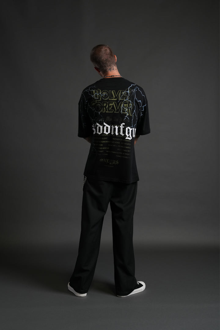 Darc Storm "Premium" Oversized Tee in Black