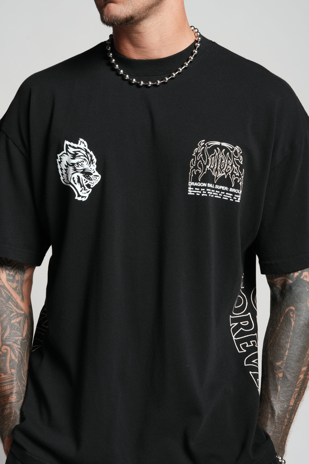 Our Reason "Premium" Oversized Tee in Black