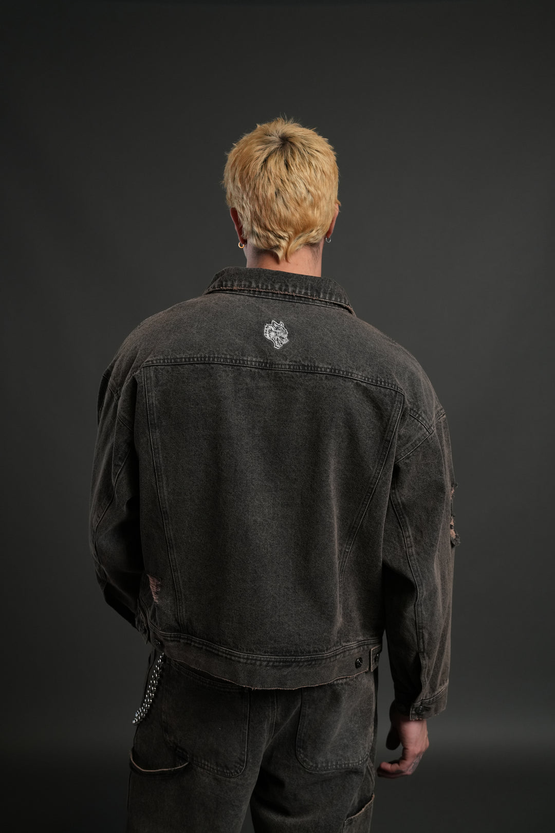 Darc Sport Wolves Jax Denim Jacket in Mojave Brown