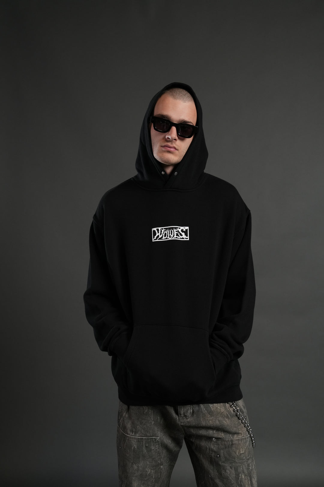 Night Reaping Unisex "Pierce" Hoodie in Black